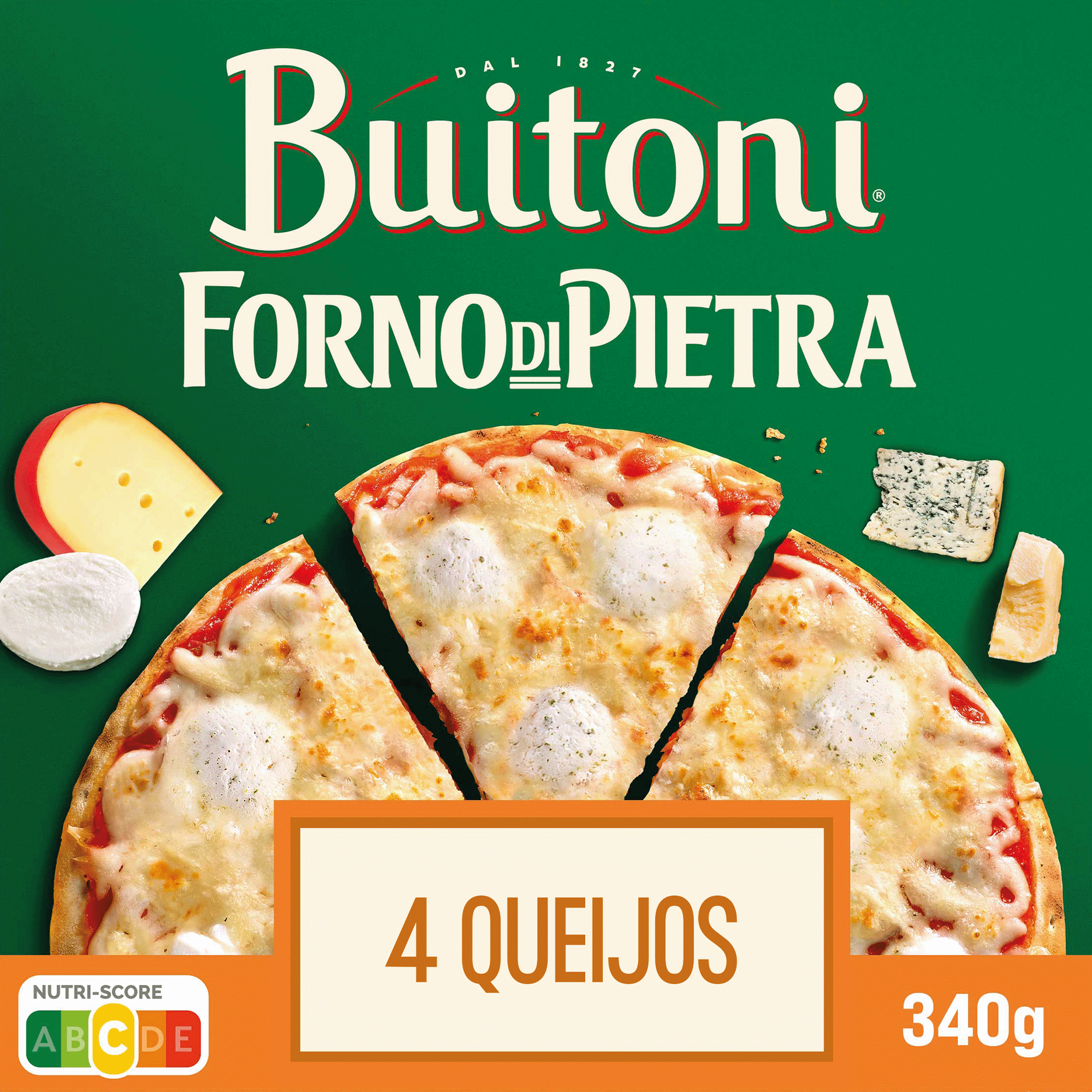 Pizza Forno Di Pietra de 4 Queijos