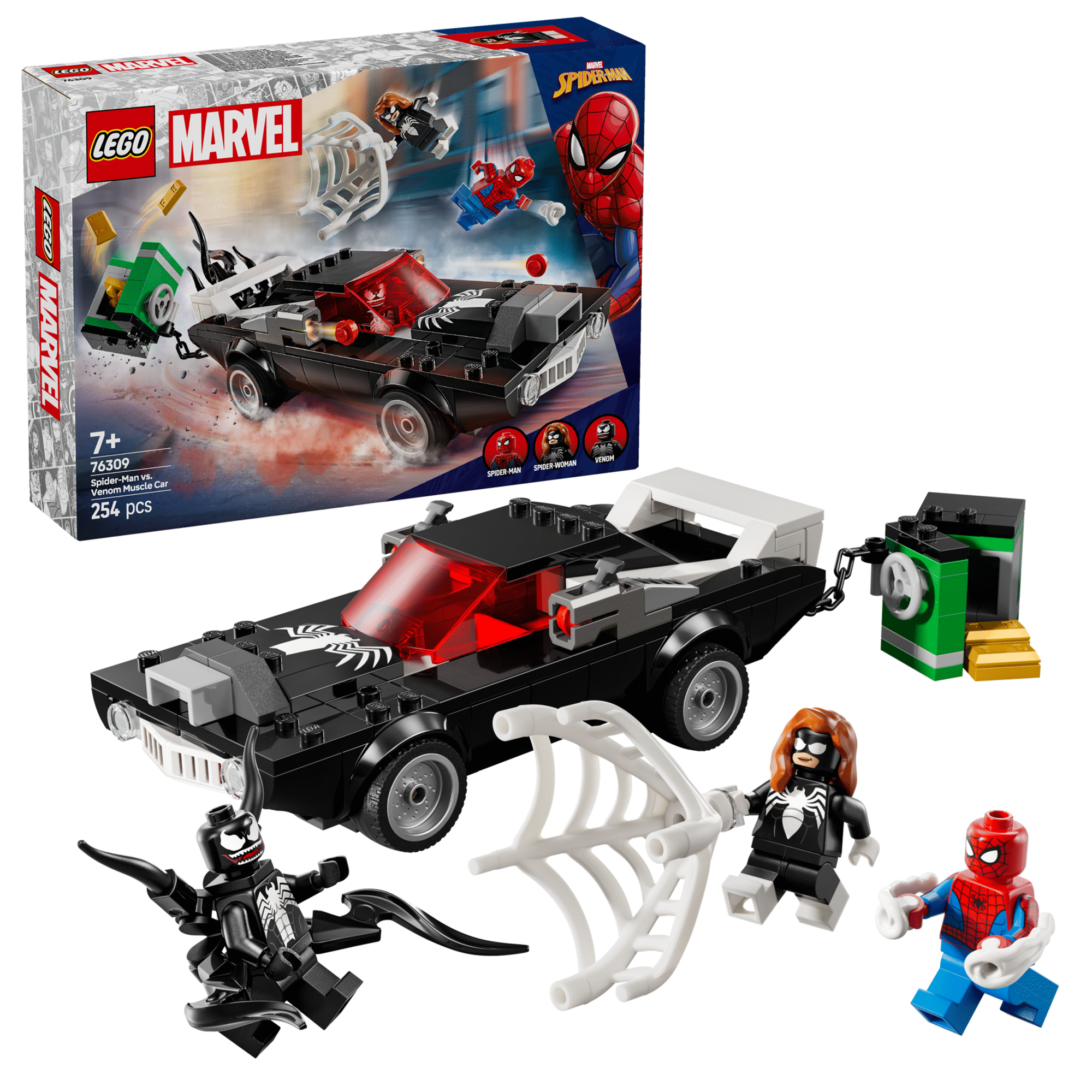 Spider-Man contra Muscle Car do Venom - 76309