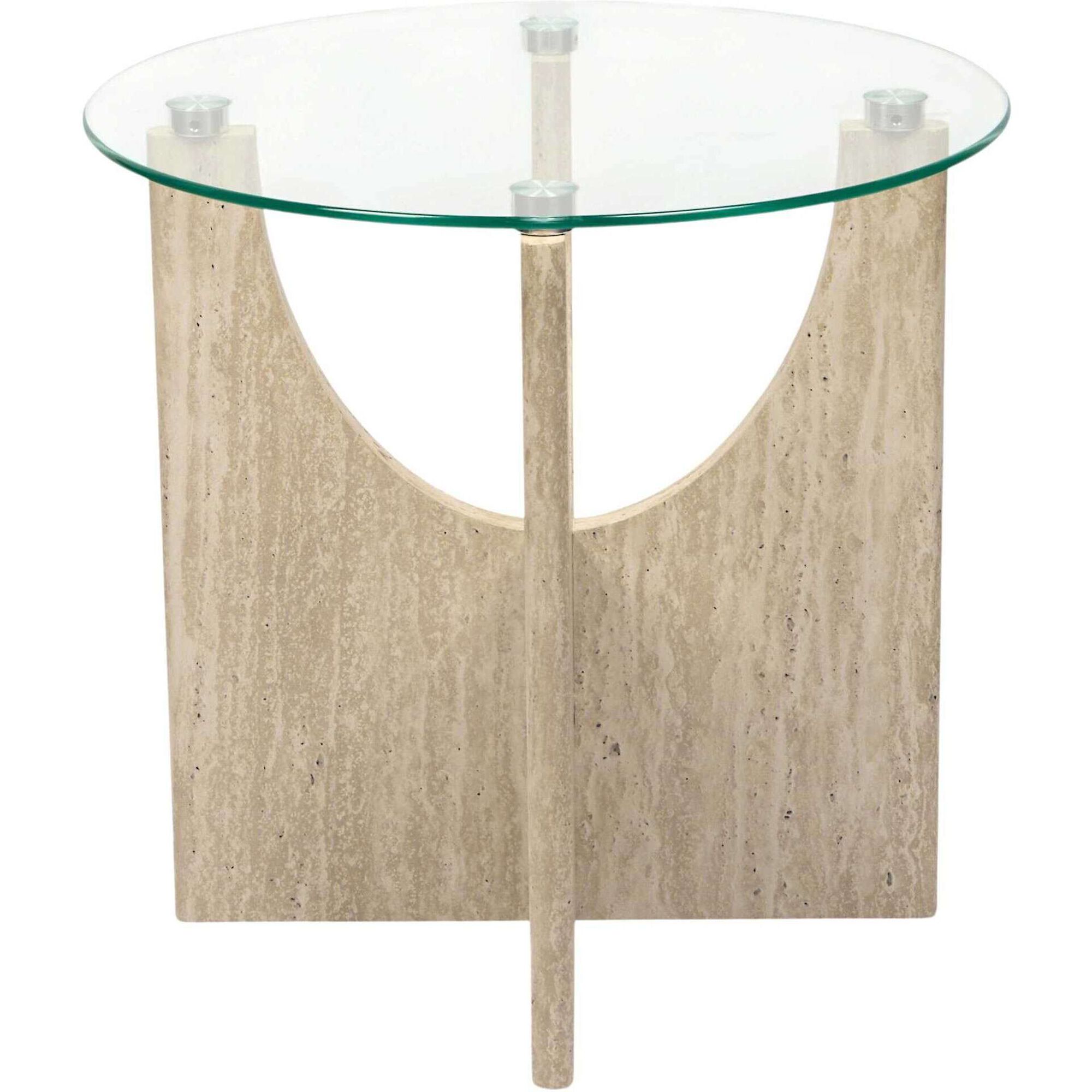 Mesa Apoio Vidro Pietra