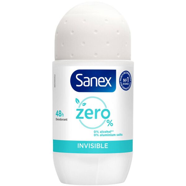 Desodorizante Roll On Zero% Invisible Sanex