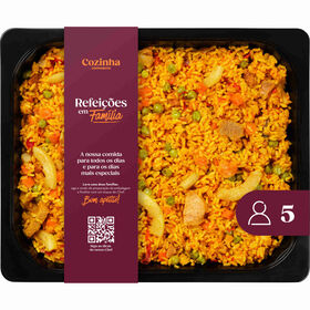 Arroz à Valenciana para 5 Pessoas