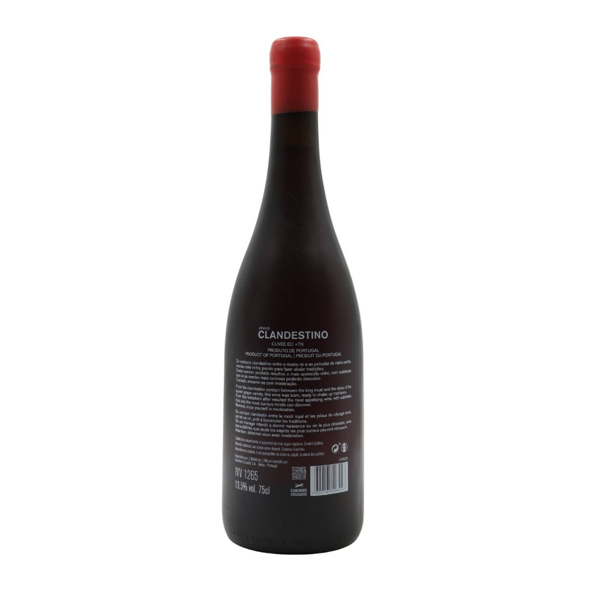 Caminhos Cruzados Clandestino Cuv&eacute;e D&atilde;o Vinho Ros&eacute;