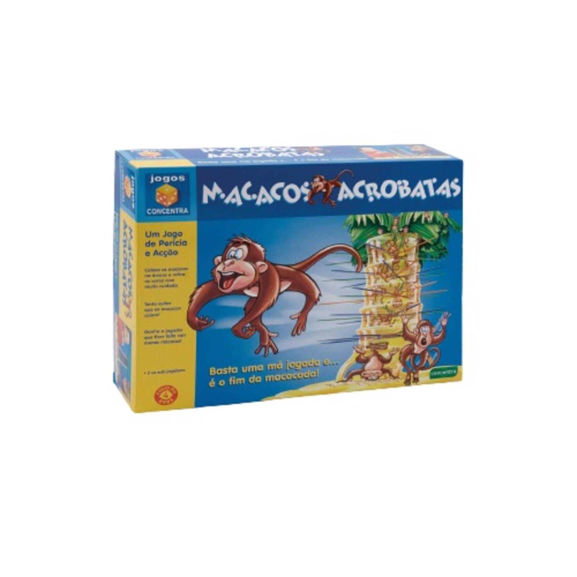 Modelo de jogo com macaco na floresta