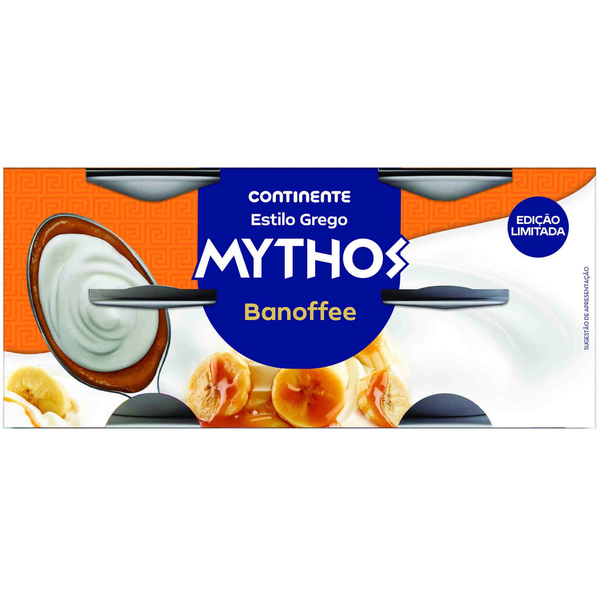 Iogurte Grego Mythos Banoffee Iogurte Grego Mythos Banoffee