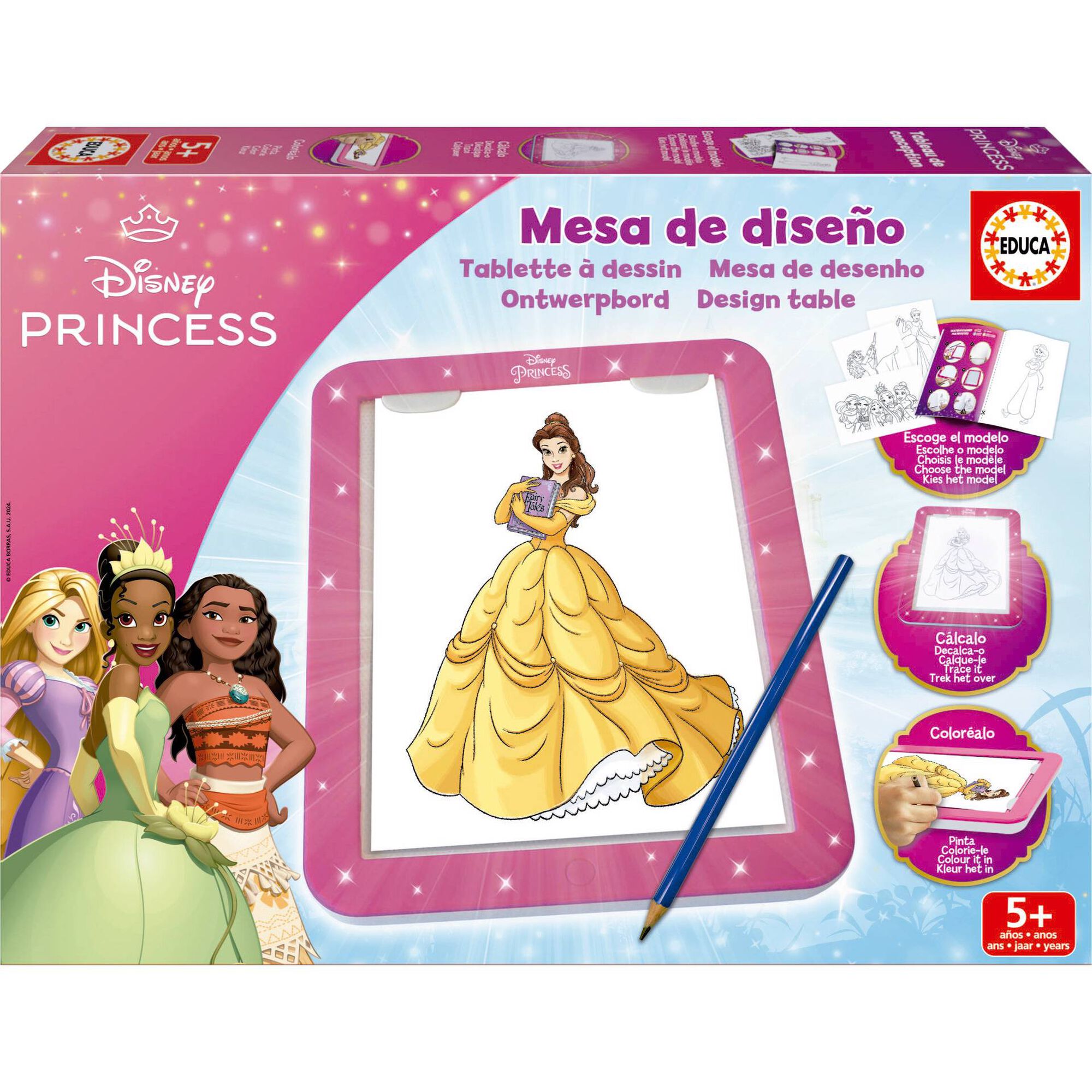 Educa - Mesa de Desenho Disney Princess