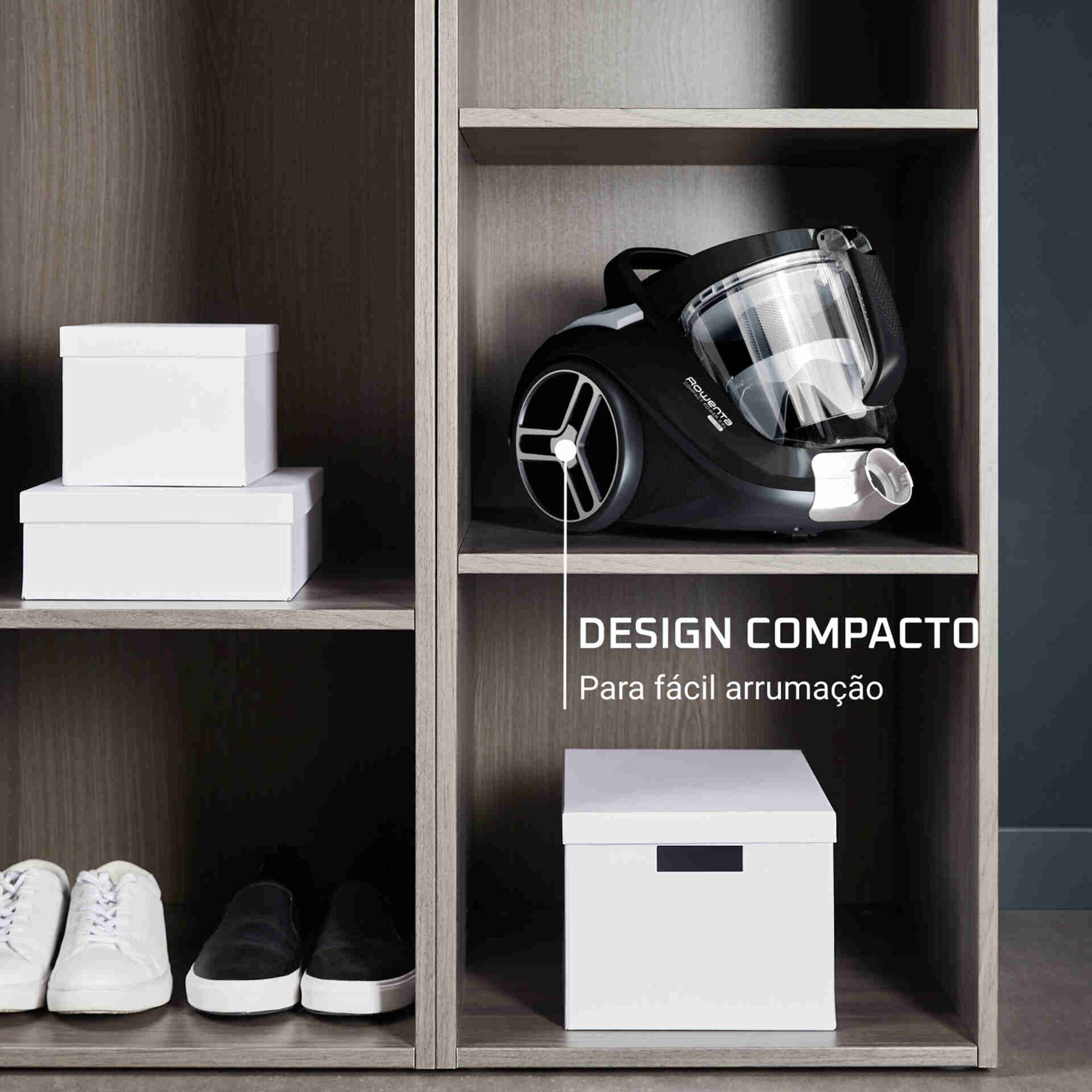 Aspirador sem Saco Compact Power RO4B25EA