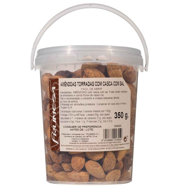 Amêndoa com Casca com Sal Frumesa
