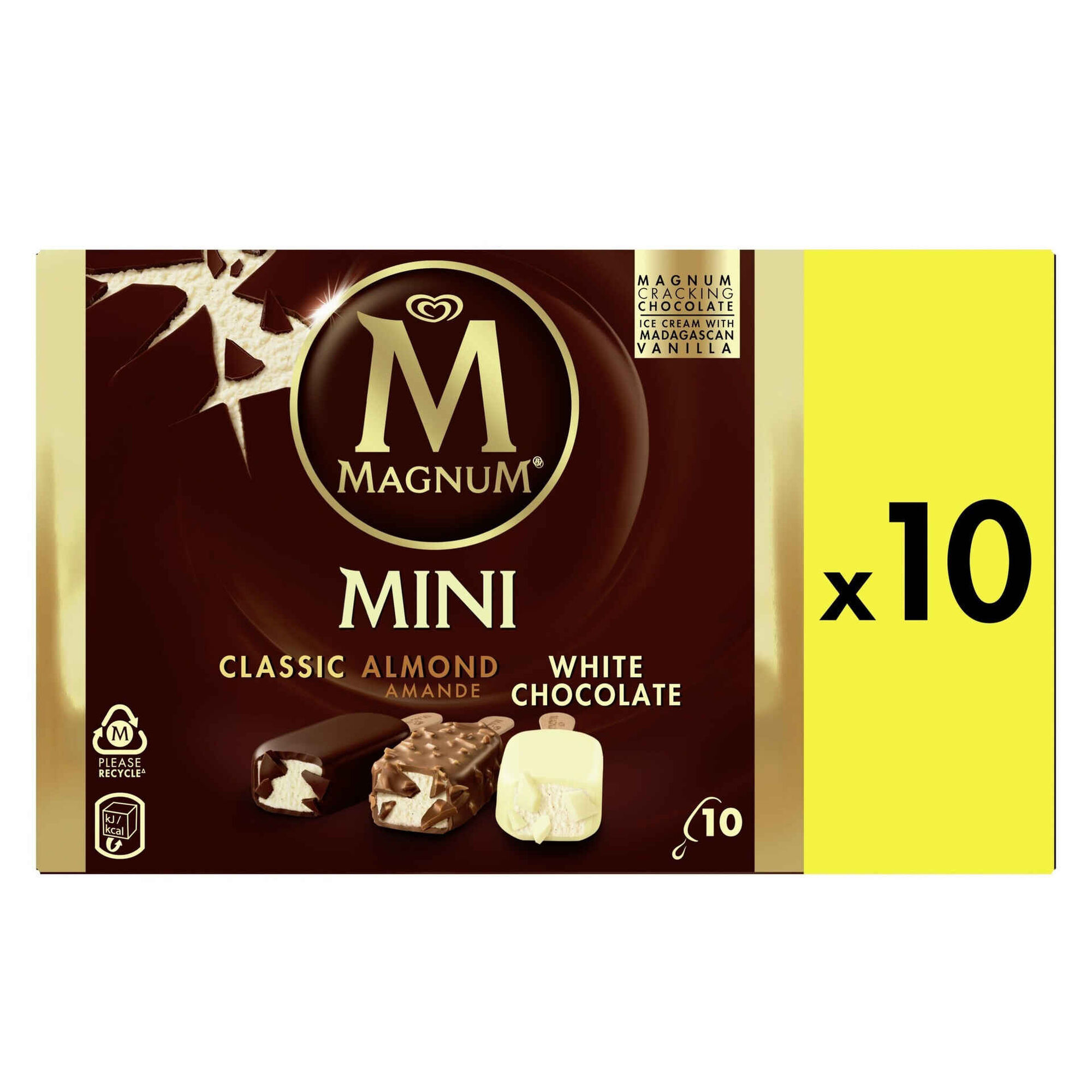 Gelado Mini Três Chocolates Gelado Mini Três Chocolates