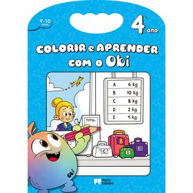 Colorir e Aprender com o Obi - 4.&ordm; Ano