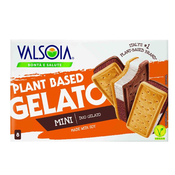 Gelado Soja Sandwich Vegan Valsoia