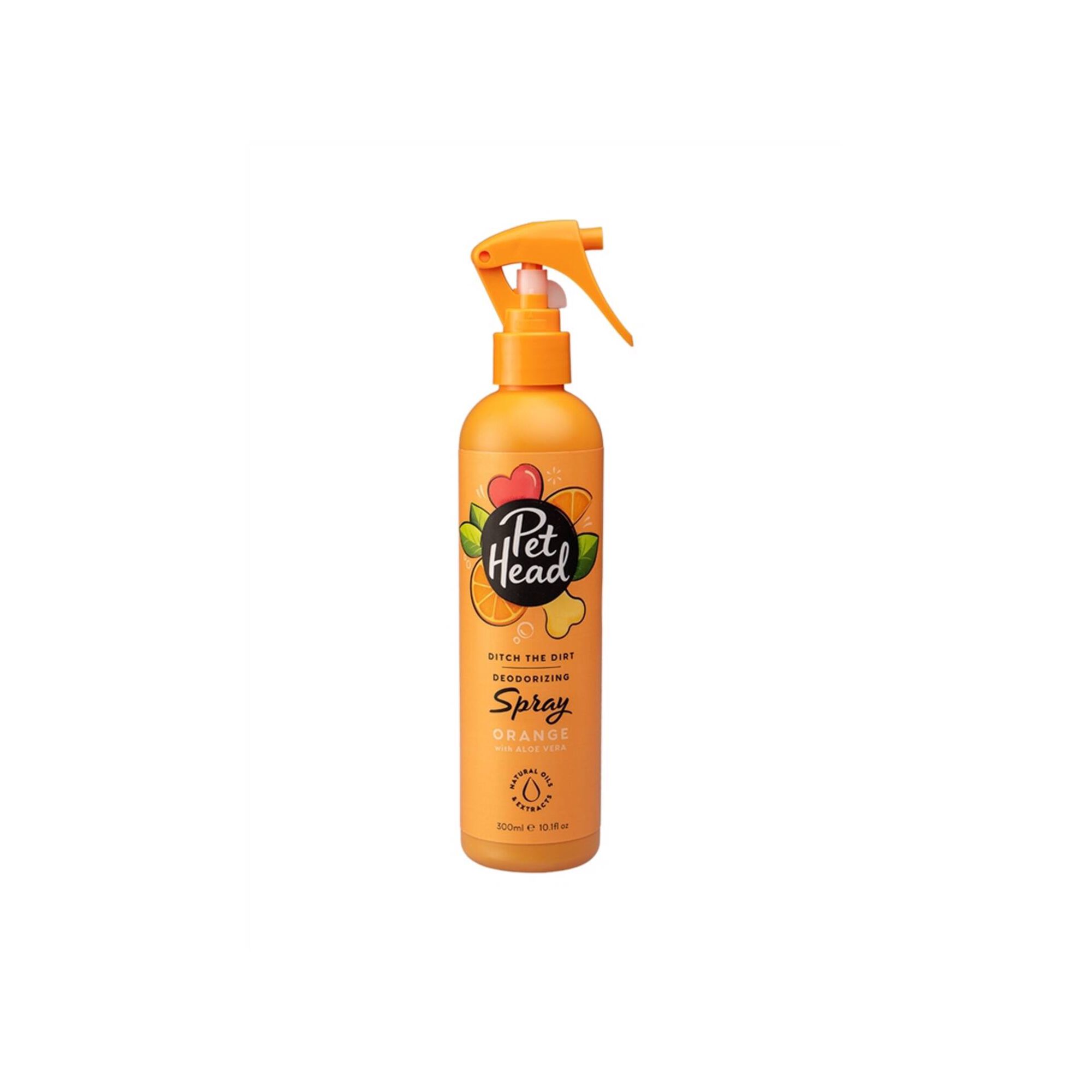 Spray Ditch the Dirt Laranja Pet Head