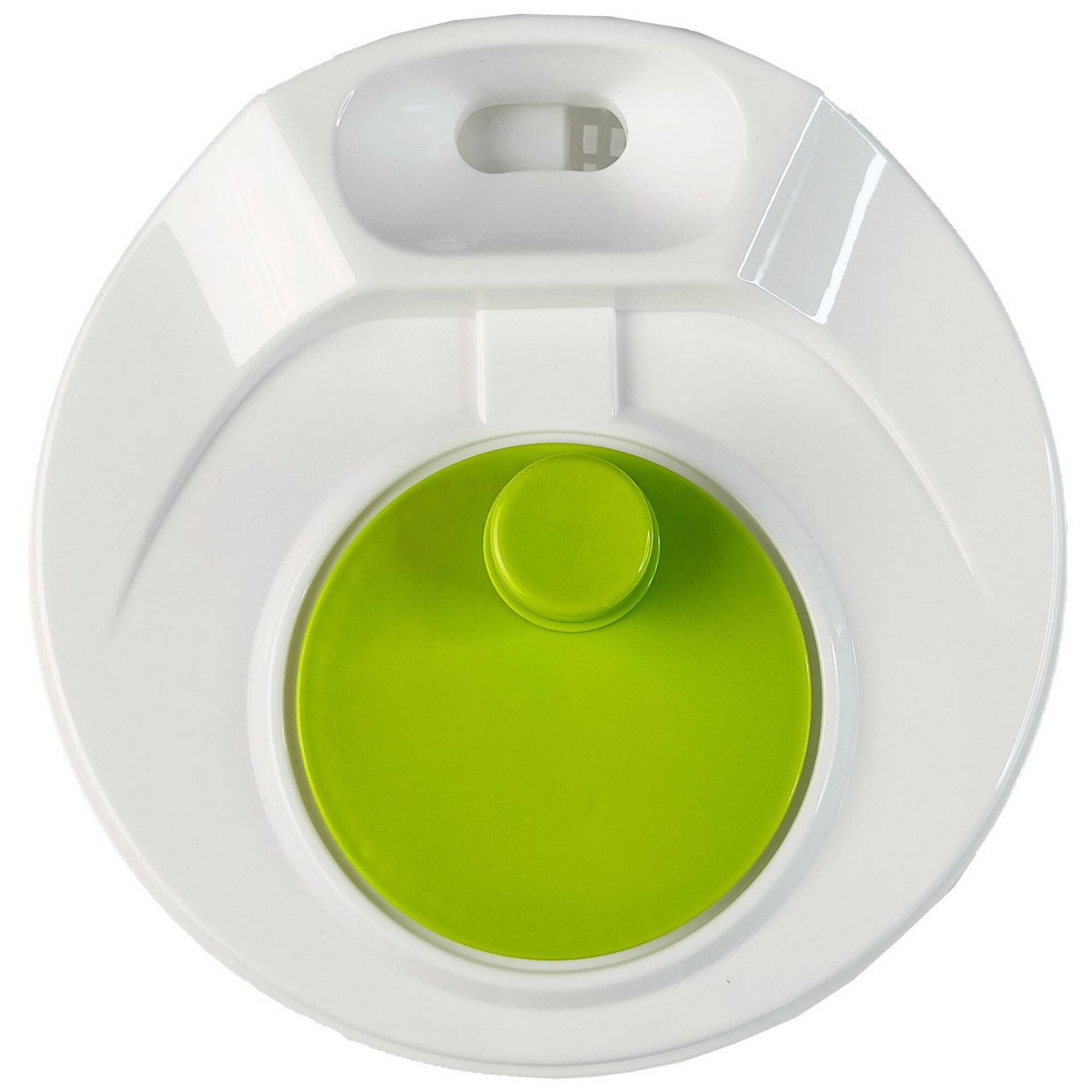 Escorredor de Salada Branco e Verde