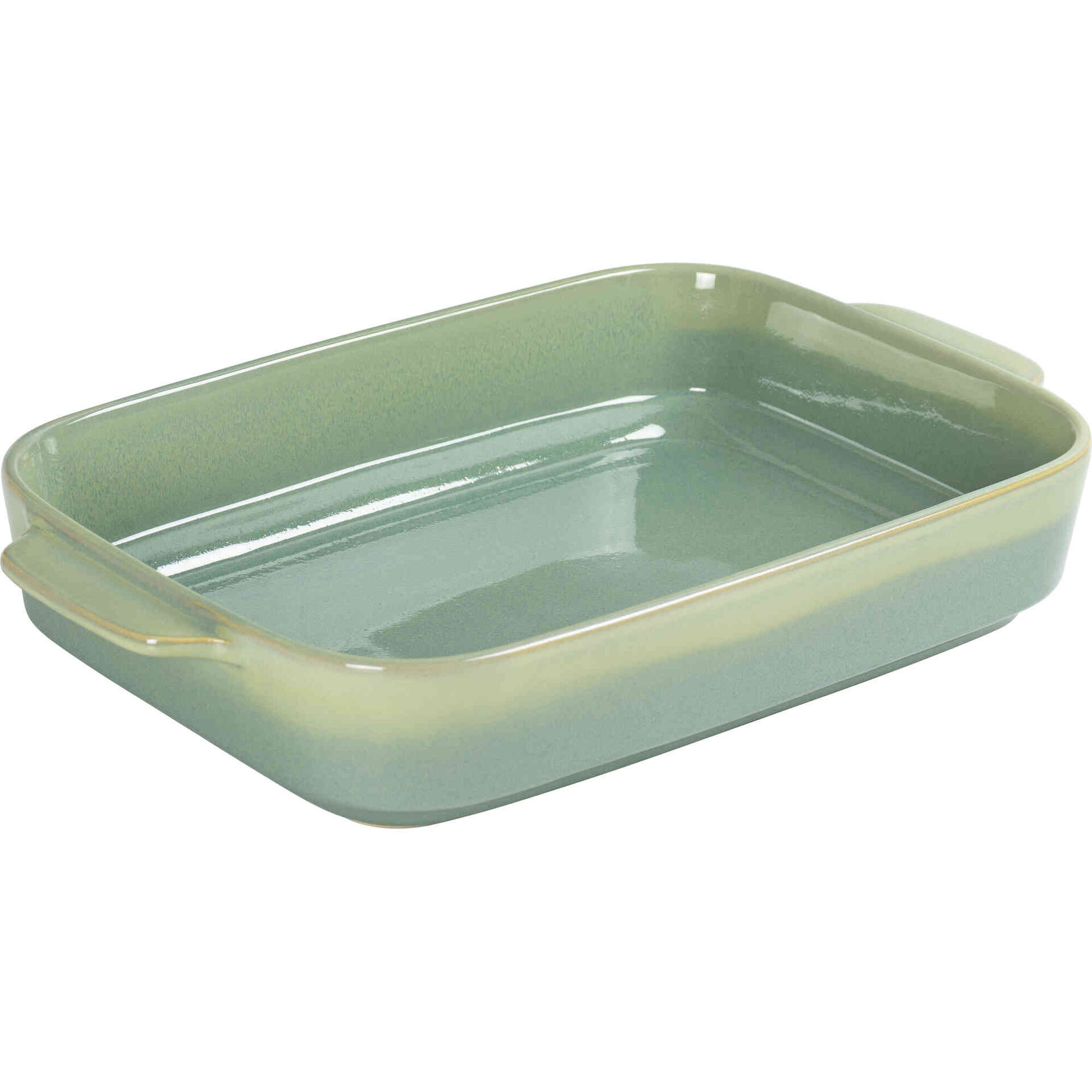 Assadeira Retangular Reativo 38x24cm Verde Kasa