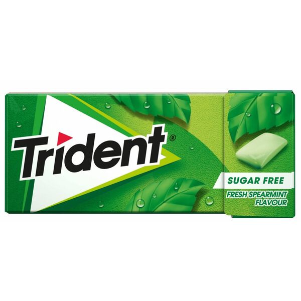 Pastilhas Elásticas Spearmint Trident