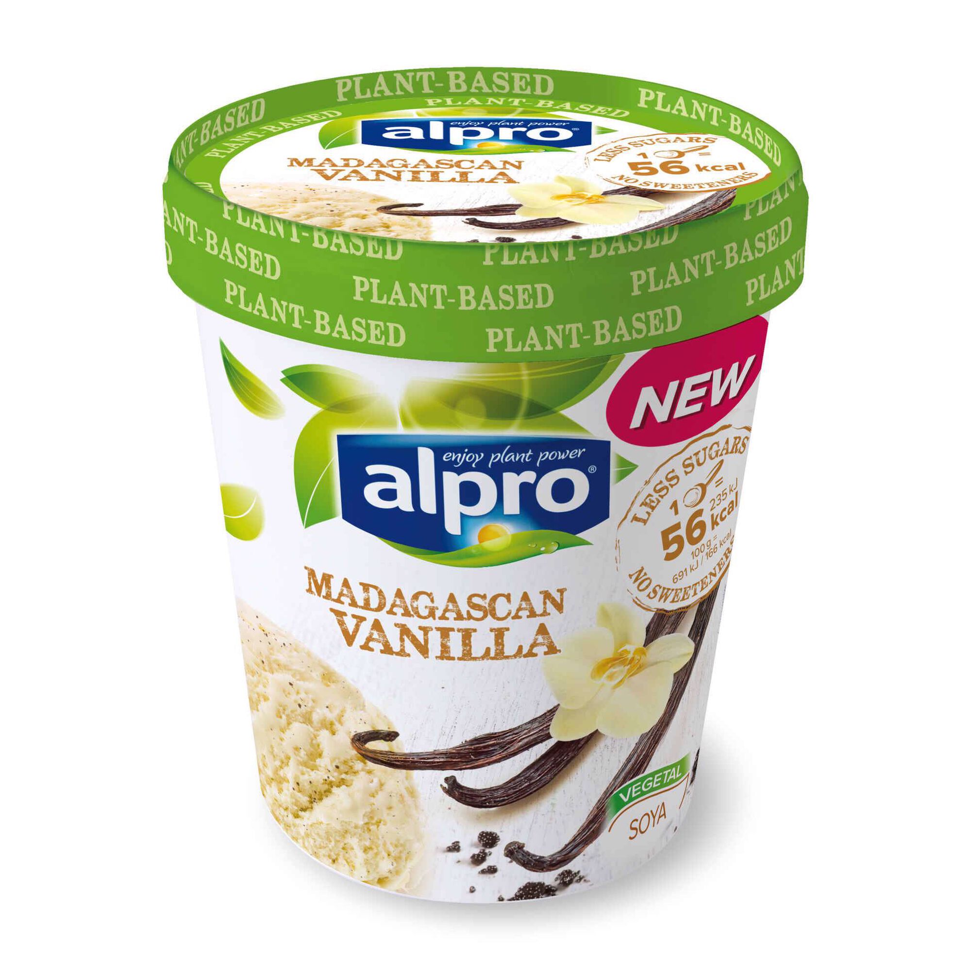 Gelado de Soja com Baunilha Gelado de Soja com Baunilha