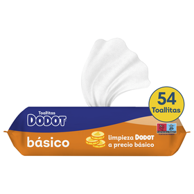 Toalhitas Bebé Básico Dodot 54 un