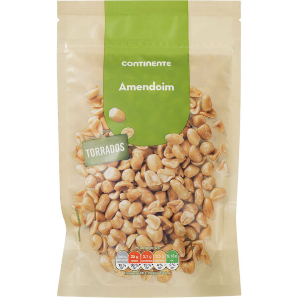Miolo de Amendoim Torrado Continente