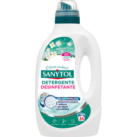 Detergente Máquina Roupa Líquido Desinfetante Sanytol 34 un