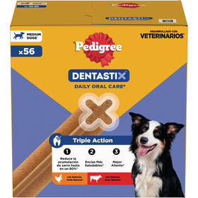 Snack para C&atilde;o Adulto M&eacute;dio Dentastix Pedigree