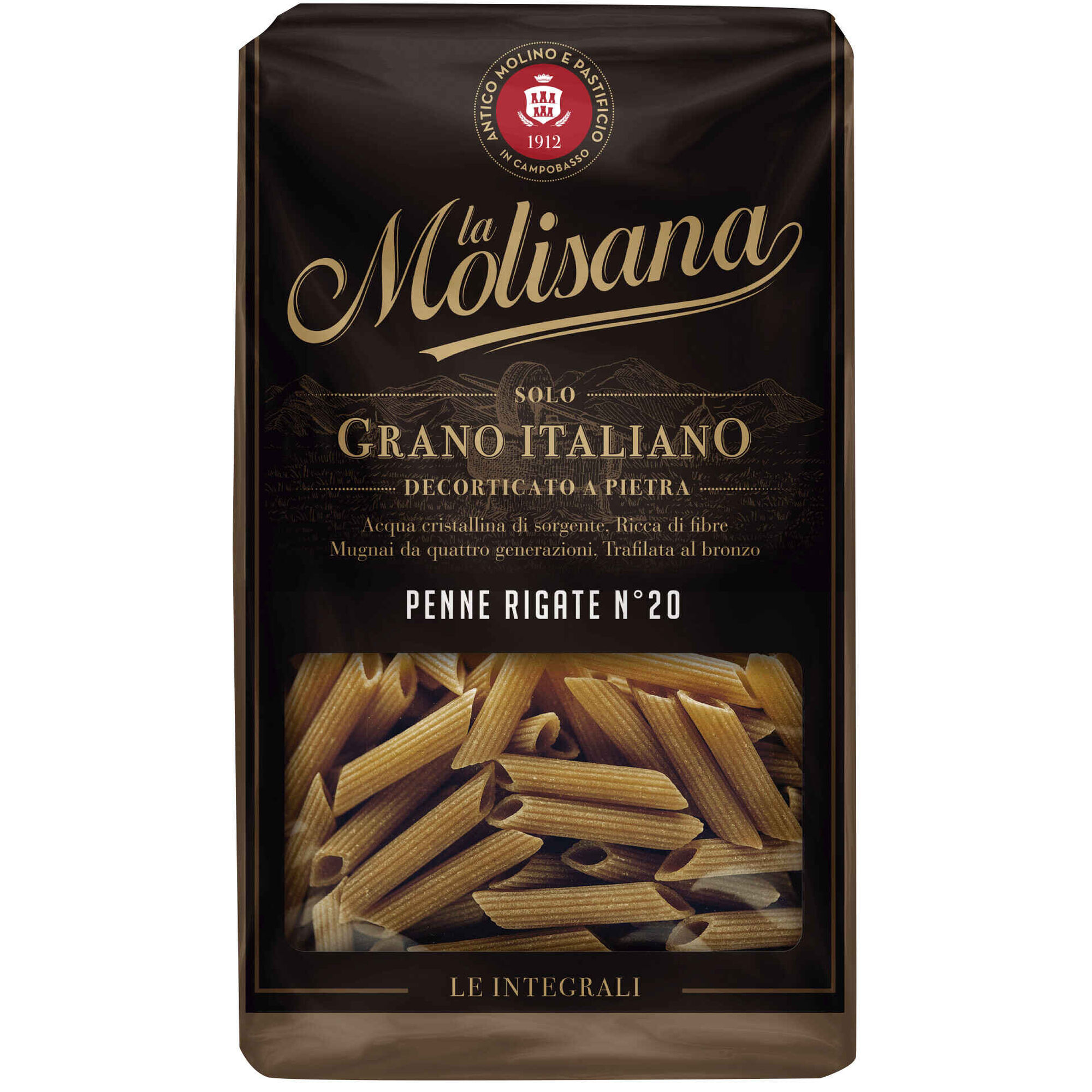 Massa Penne Rigate Integral La Molisana