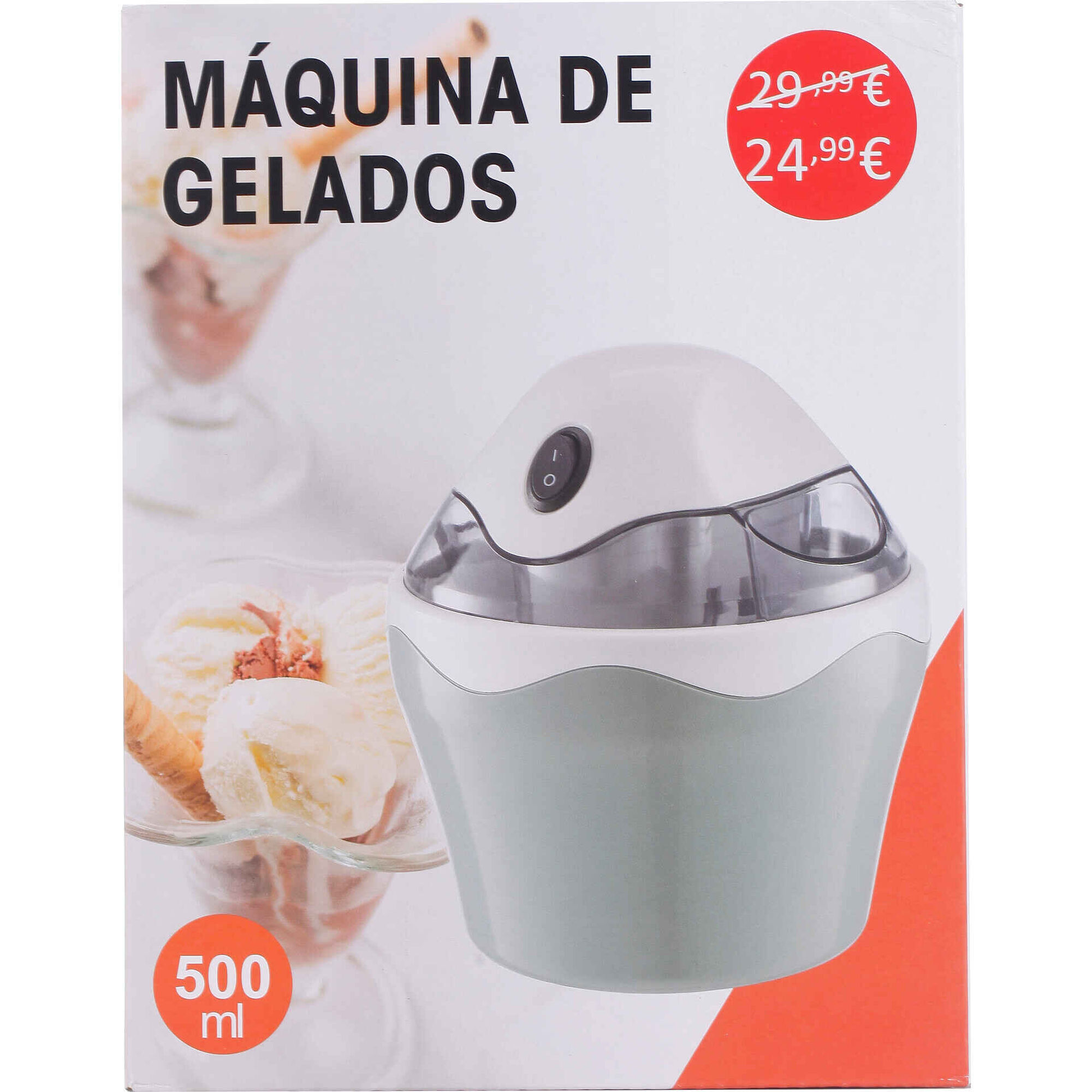 M&aacute;quina de Gelados Nature Bazar&atilde;o