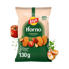 Batata Frita Forno Ondulada Sabor Camponesas Lay's