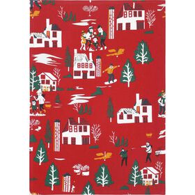 Pano Natal 40x60cm Vermelho