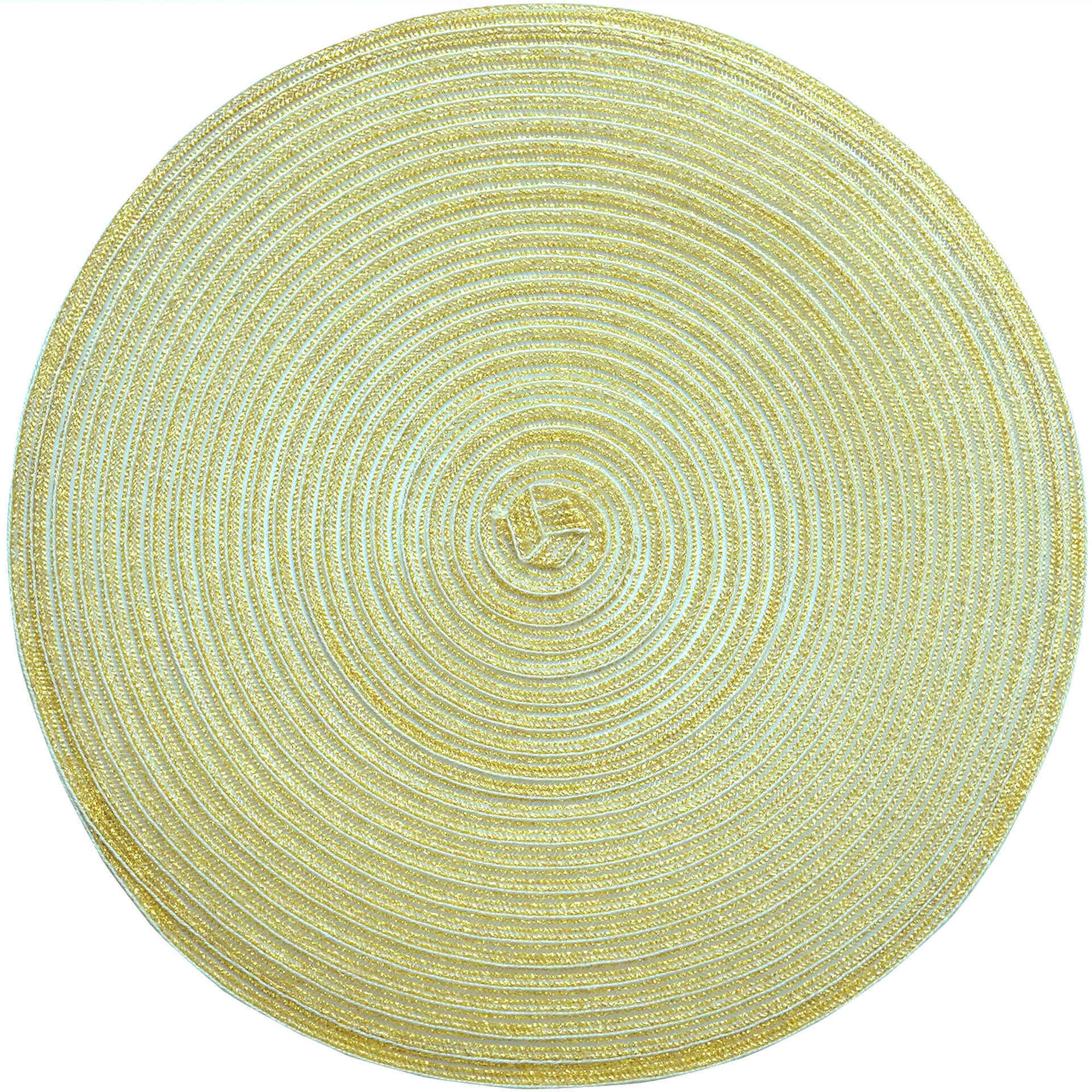 Individual Redondo 38cm Dourado