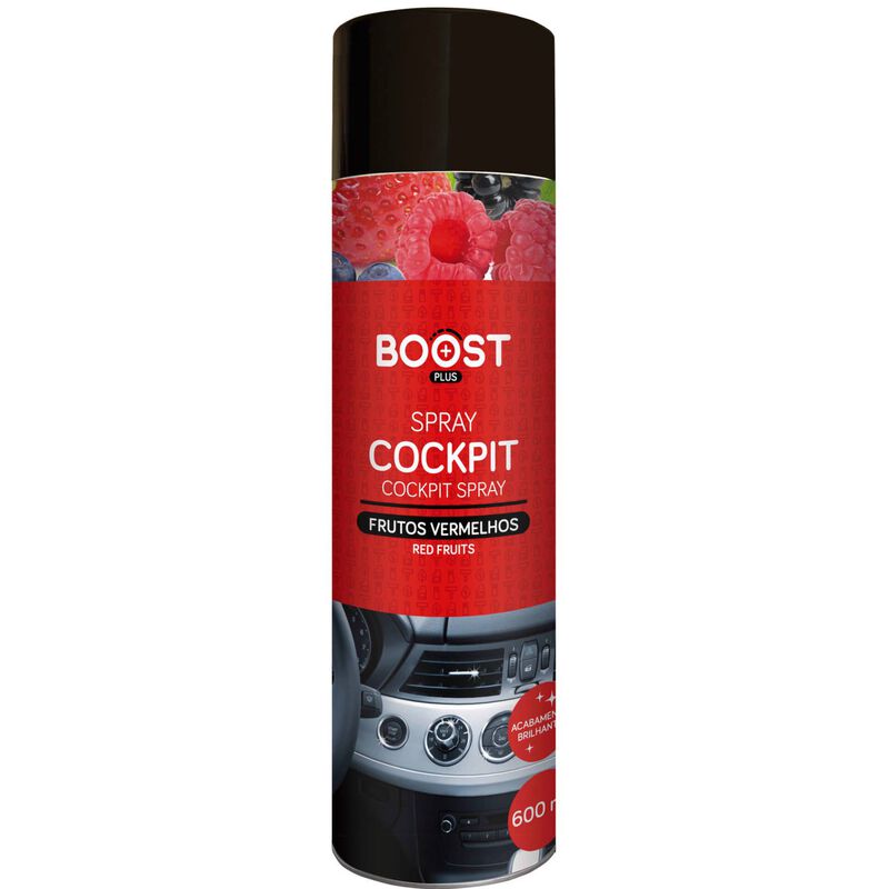 Spray Auto Cockpit Frutos Vermelhos Boost