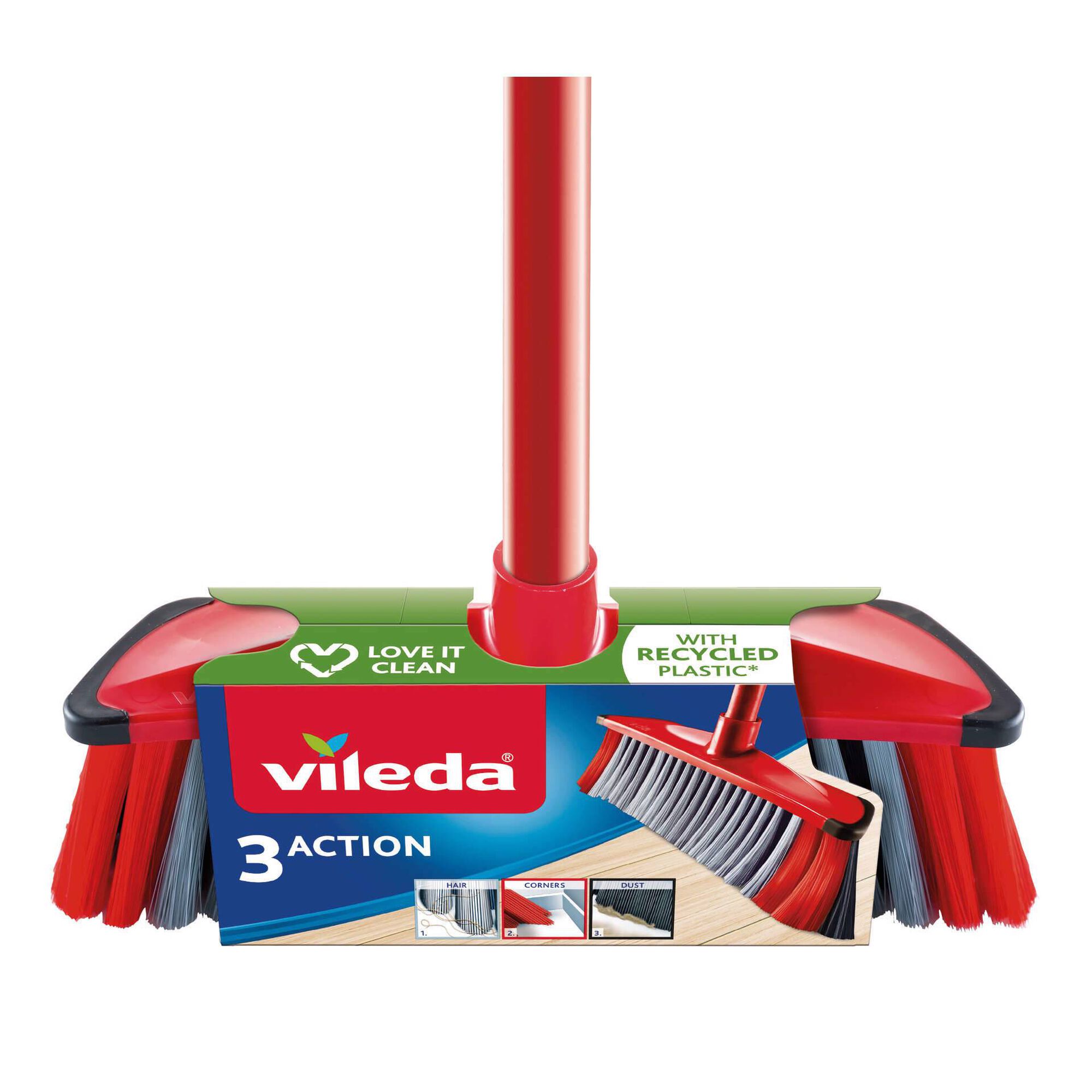 Vassoura Interior Completa 3 Action Vassoura Interior Completa 3 Action