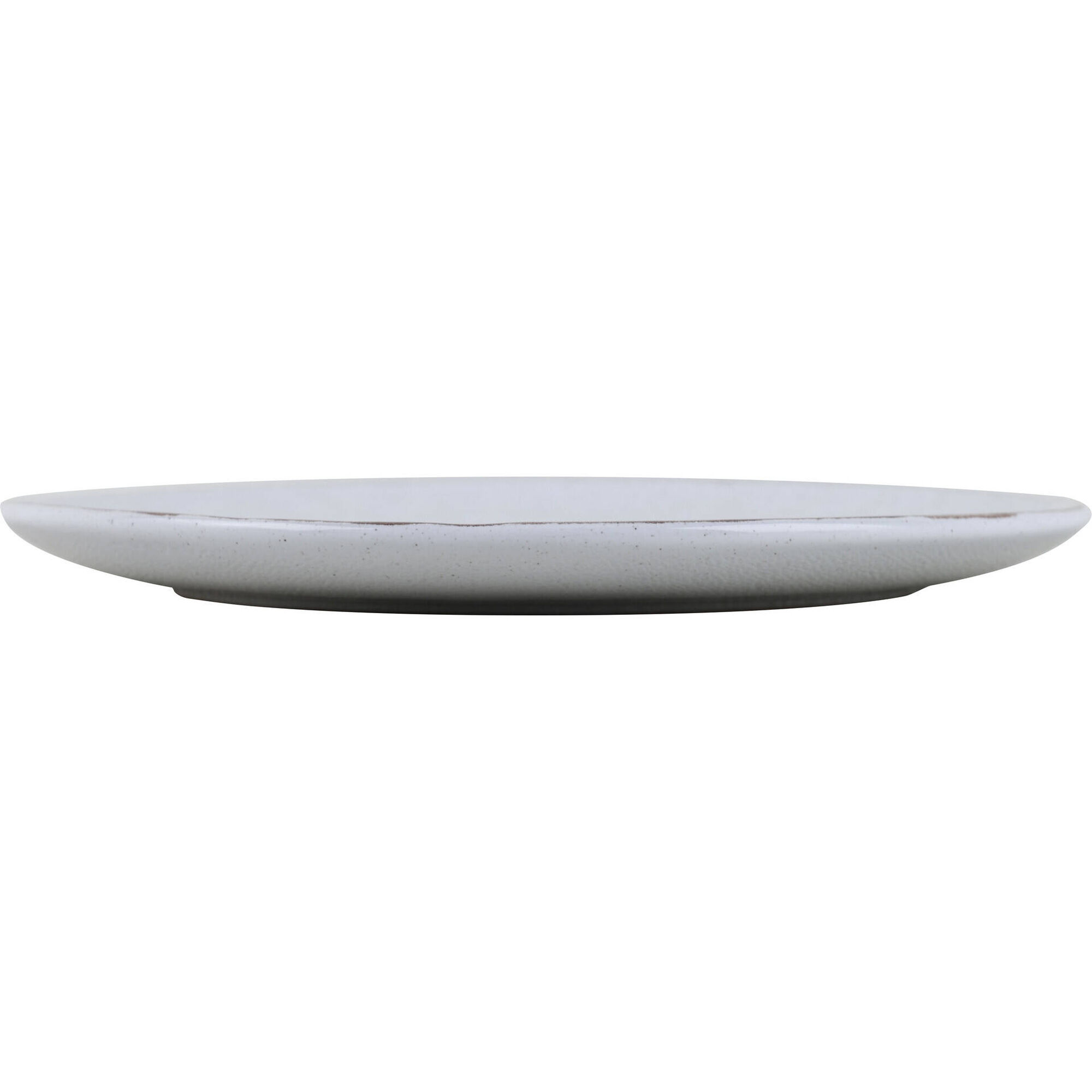 Prato Sobremesa 19cm Martelado Branco Kasa