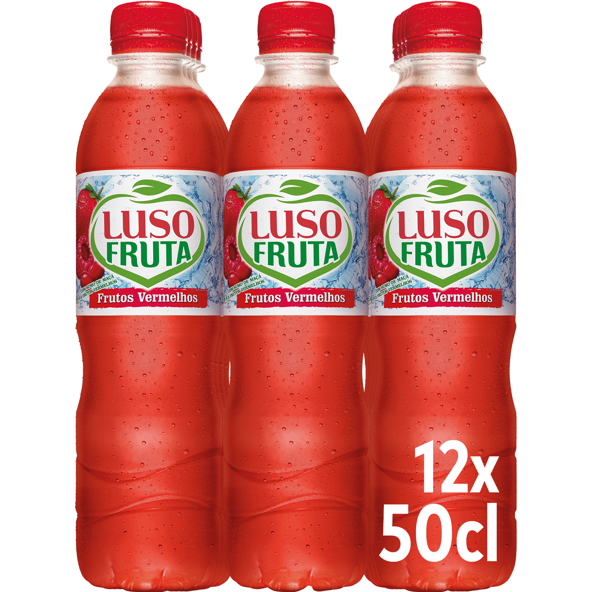 &Aacute;gua sem G&aacute;s Frutos Vermelhos Luso Fruta