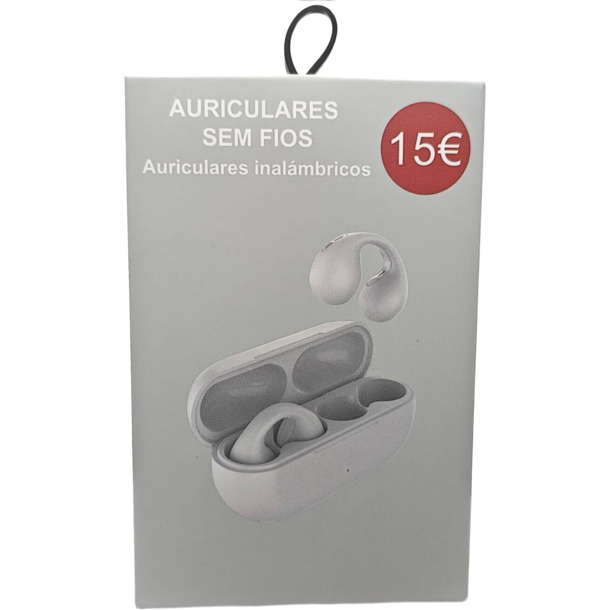Auriculares sem Fios Branco Bazar&atilde;o