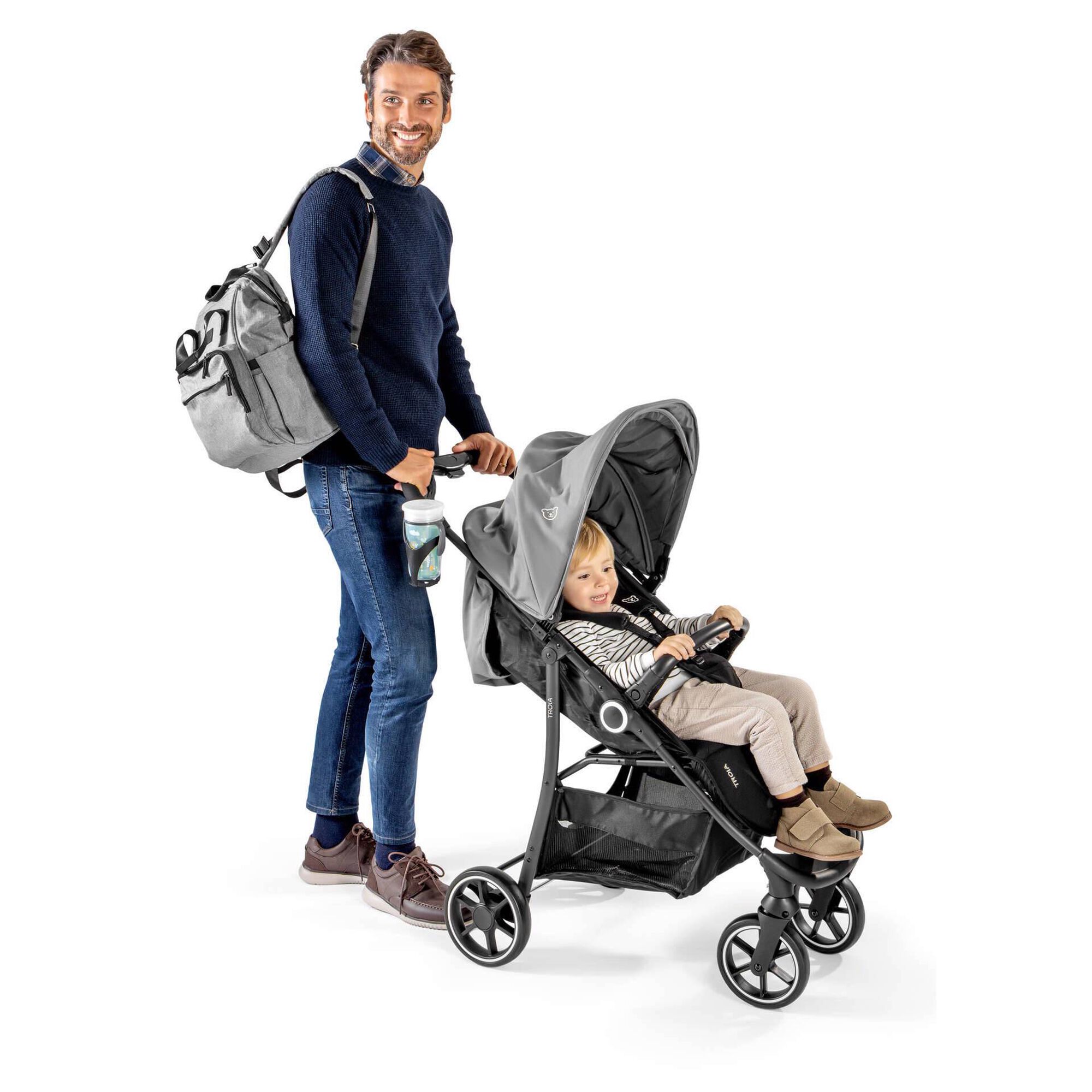 Conjunto de Rua Duo Cinza Tróia