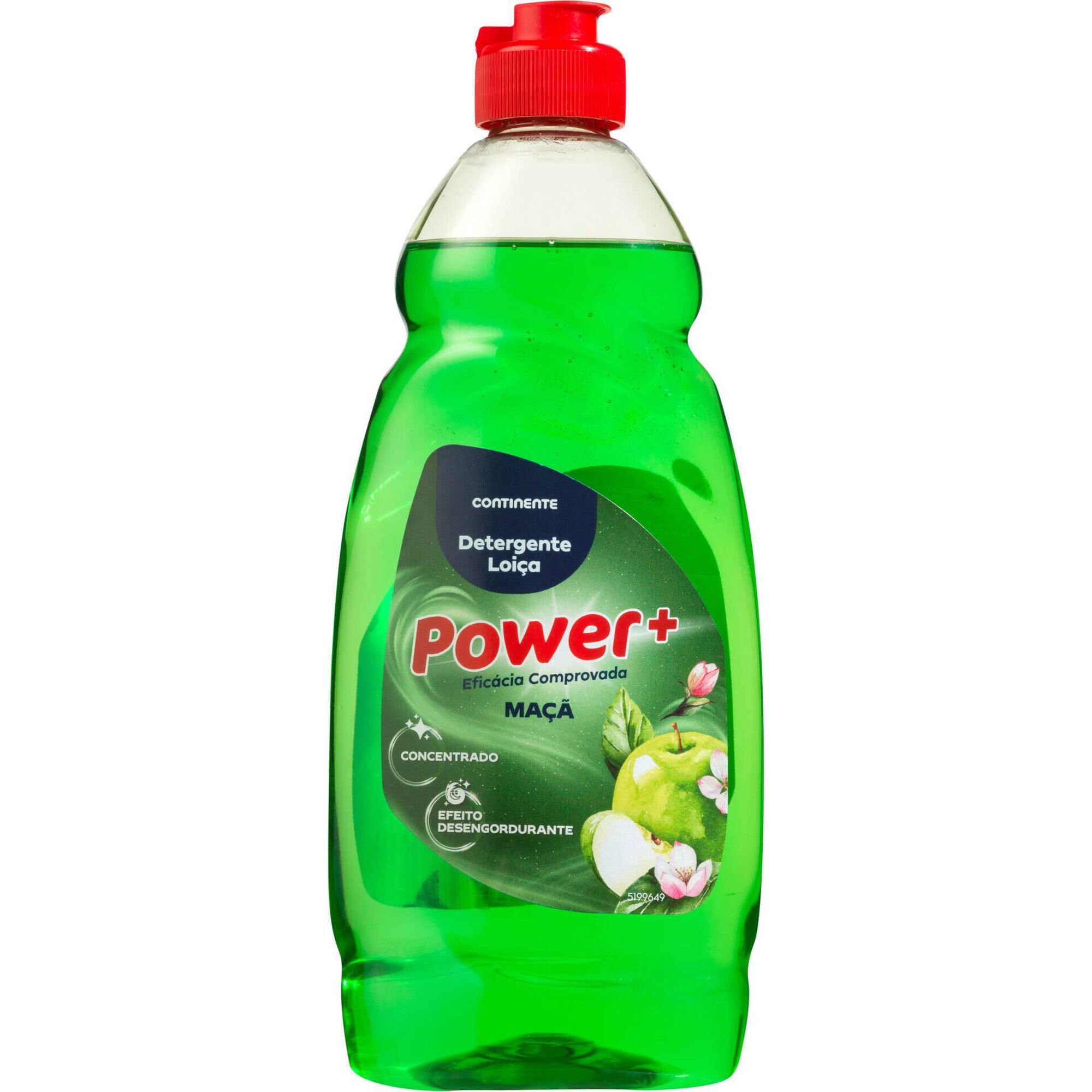 Detergente Manual Loi&ccedil;a Power+ Ma&ccedil;&atilde; Continente