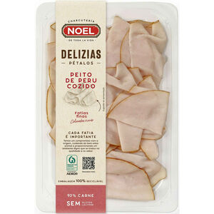 Fiambre de Peito de Peru Fatias Finas Noel