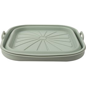 Conjunto 2 Bases Silicone para Fritadeira sem &Oacute;leo Quadradas