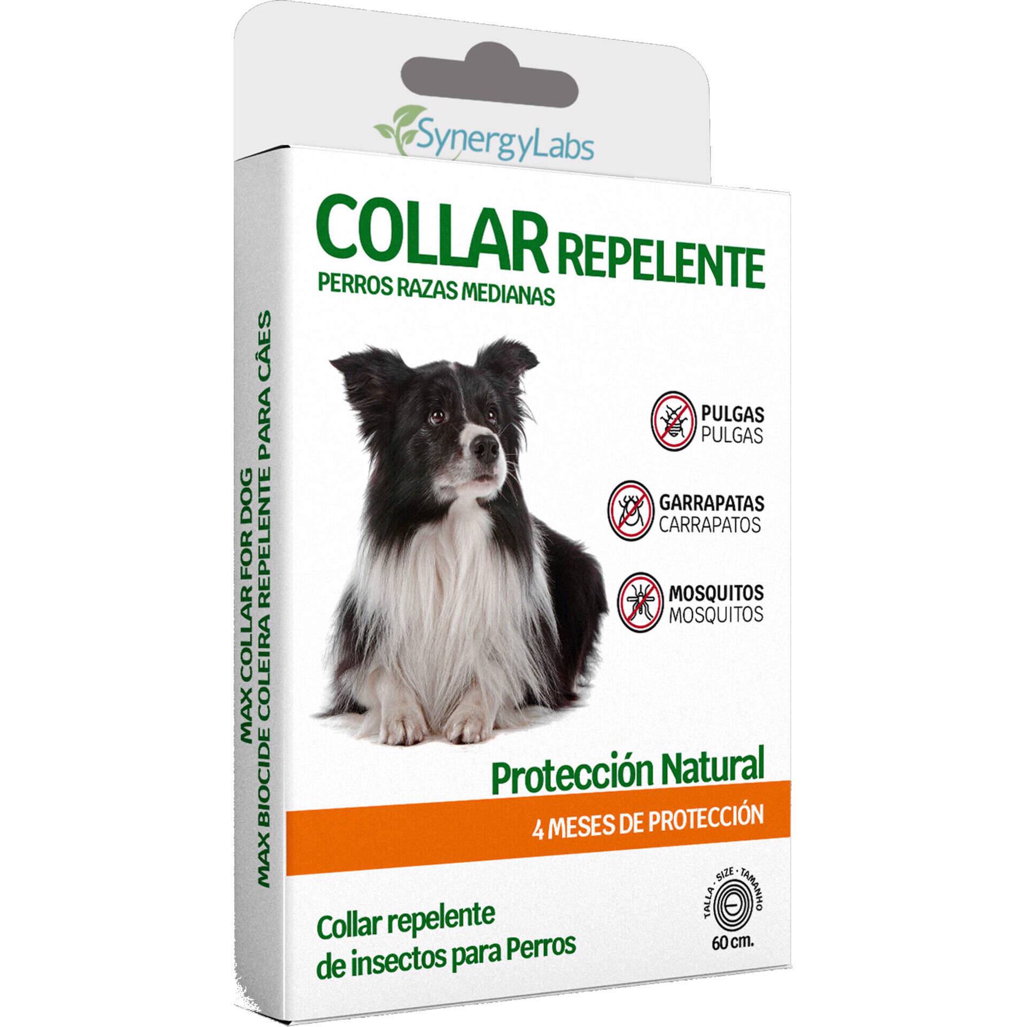 Coleira para C&atilde;o M&eacute;dio Repelente SynergyLabs