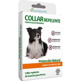 Coleira para C&atilde;o M&eacute;dio Repelente SynergyLabs
