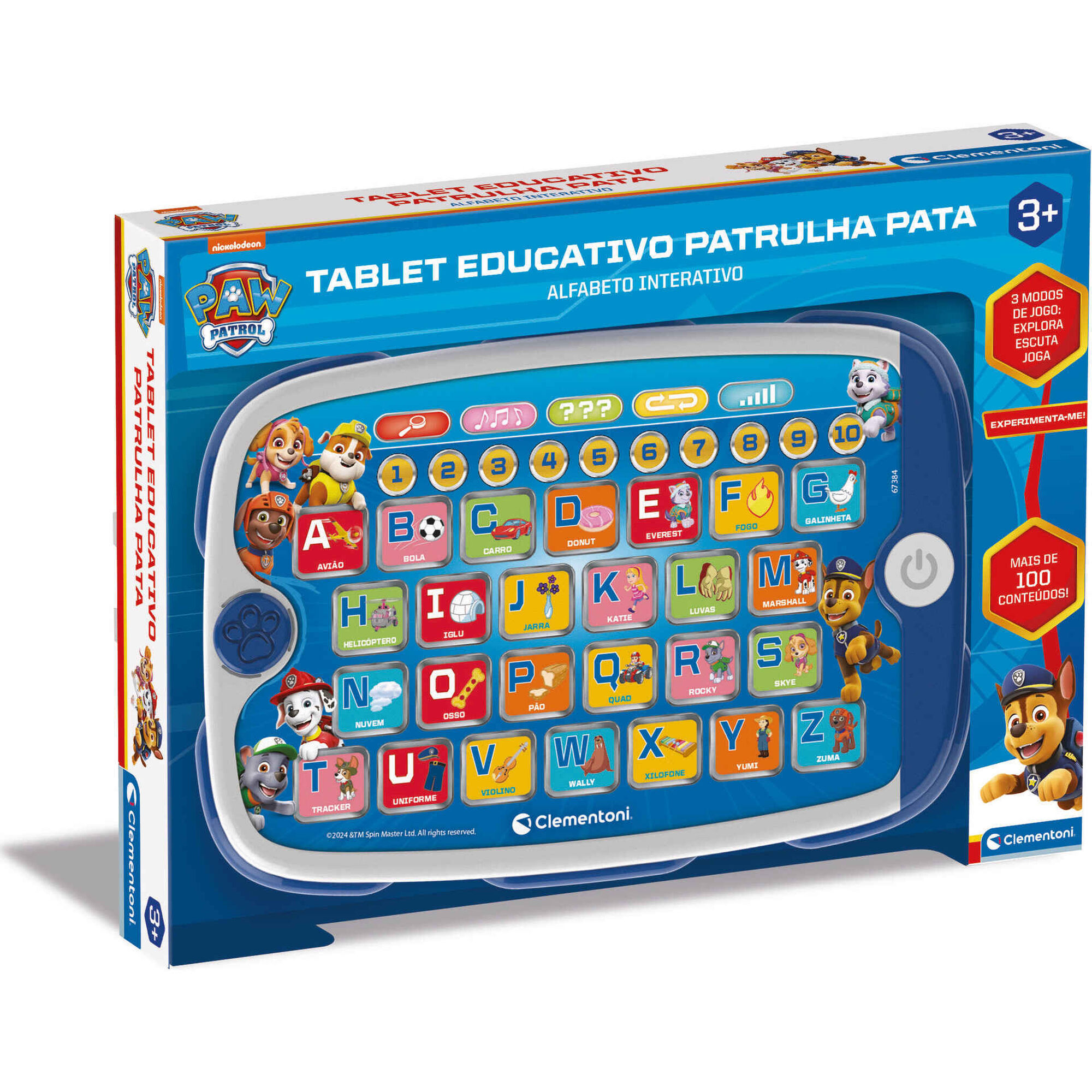 Tablet Educativo da Patrulha Pata