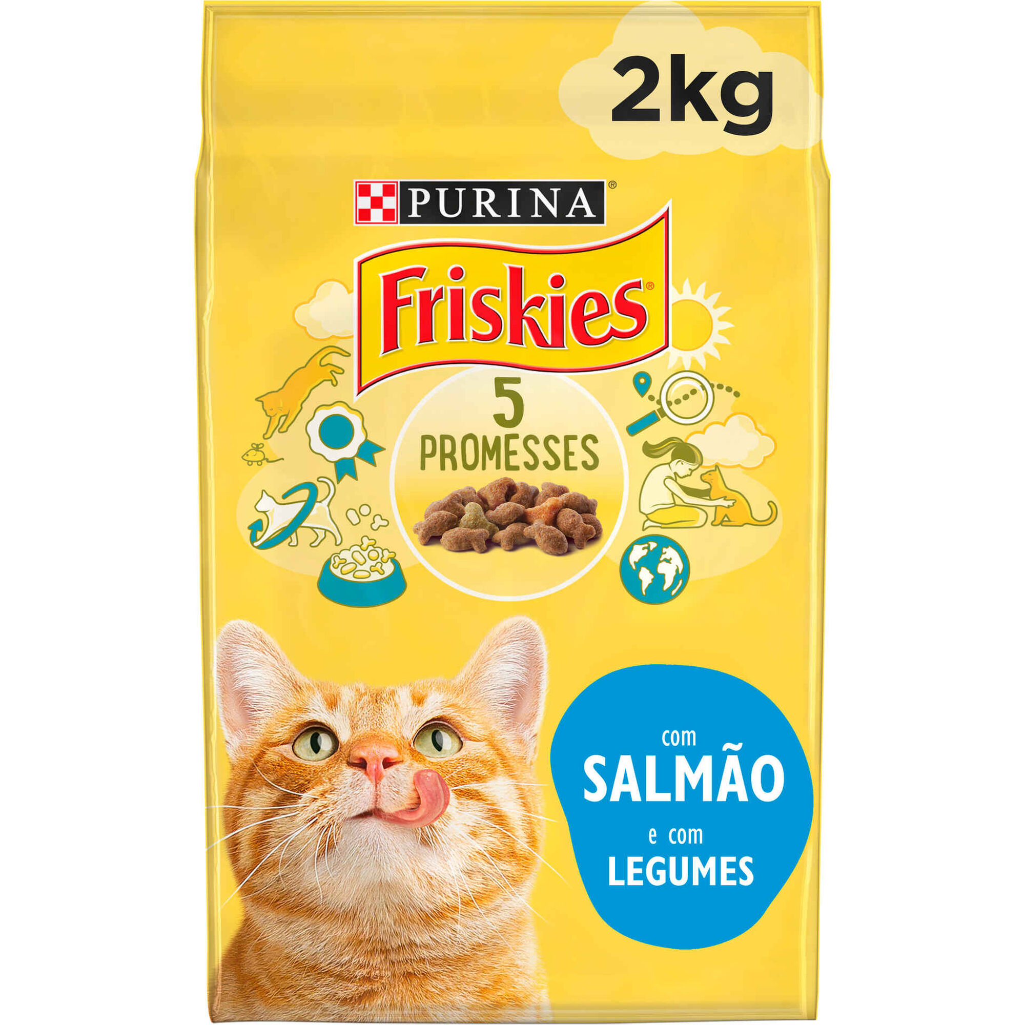 Ração para Gato Adulto Salmão
