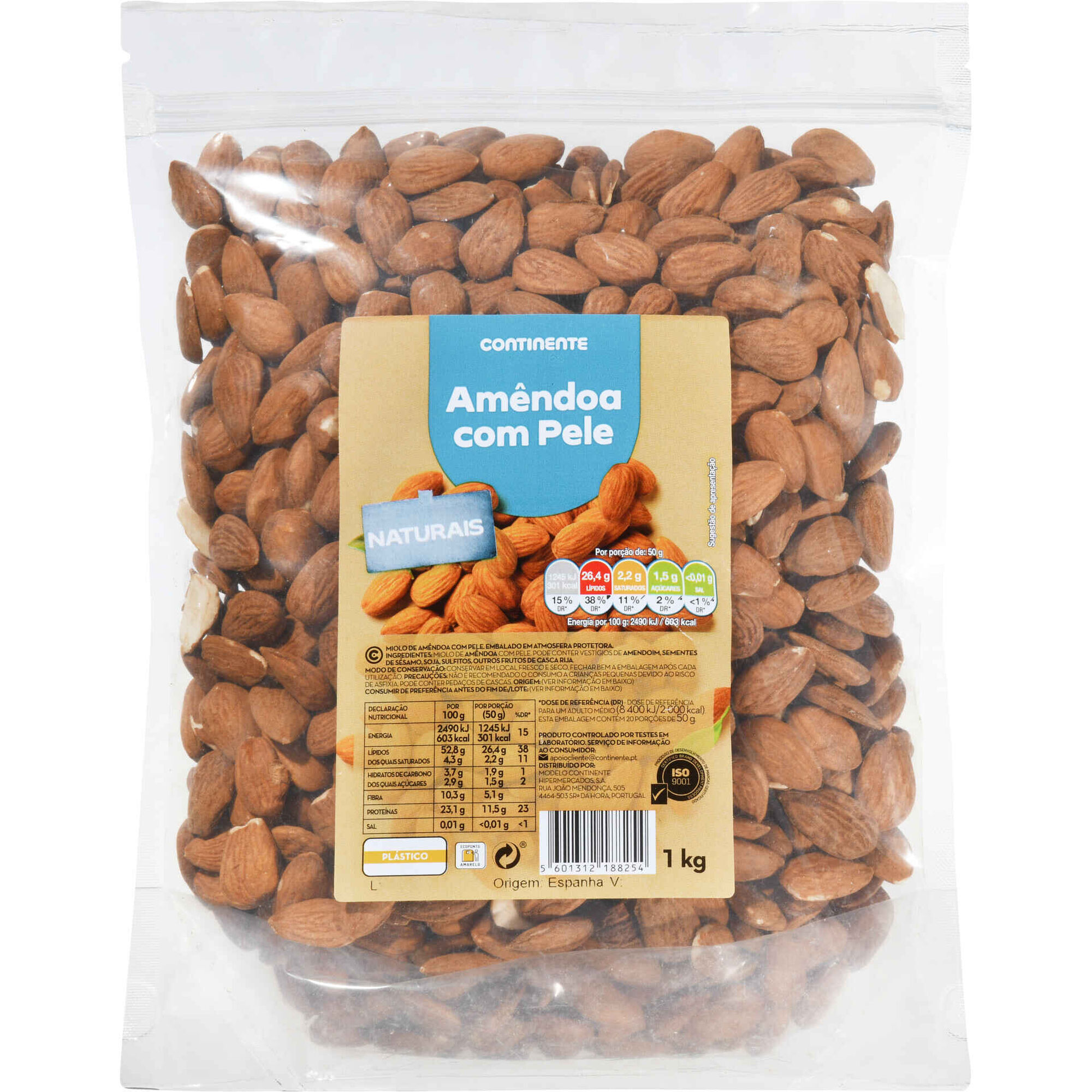 Am&ecirc;ndoa com Pele Continente
