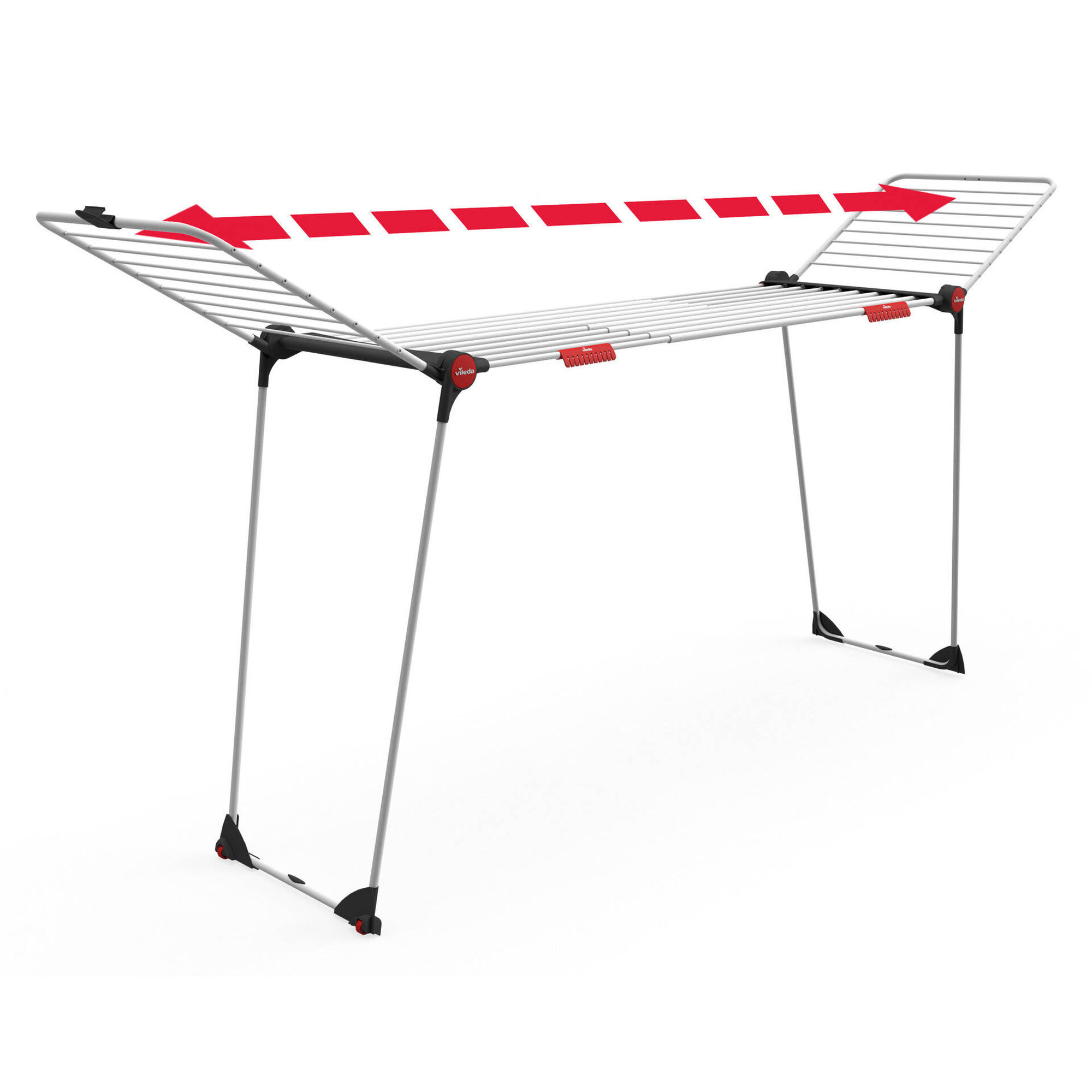 Estendal Ch&atilde;o A&ccedil;o Extens&iacute;vel 21-30m Infinity Flex Vileda