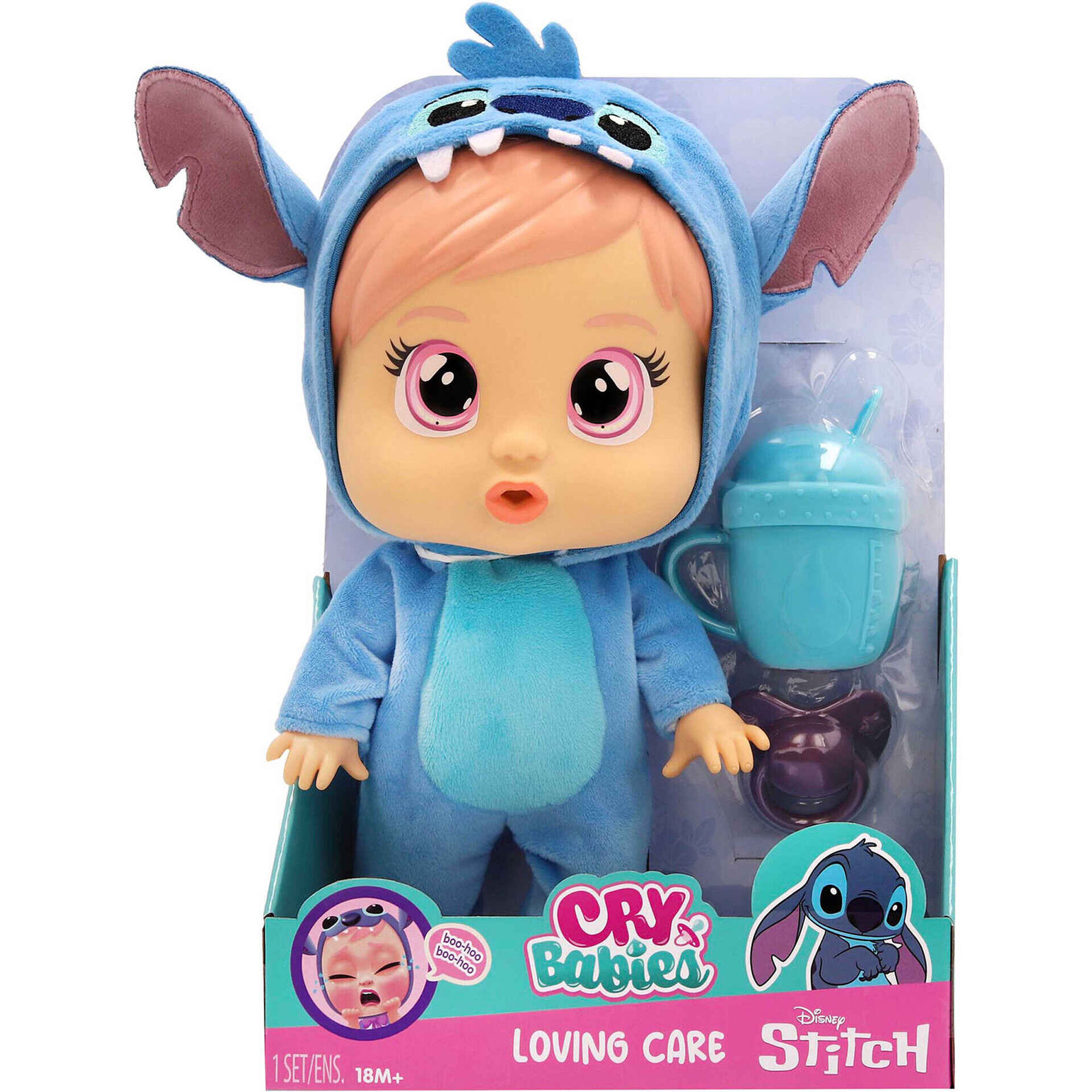 Cry Babies - Boneca Loving Care Disney (v&aacute;rios modelos)