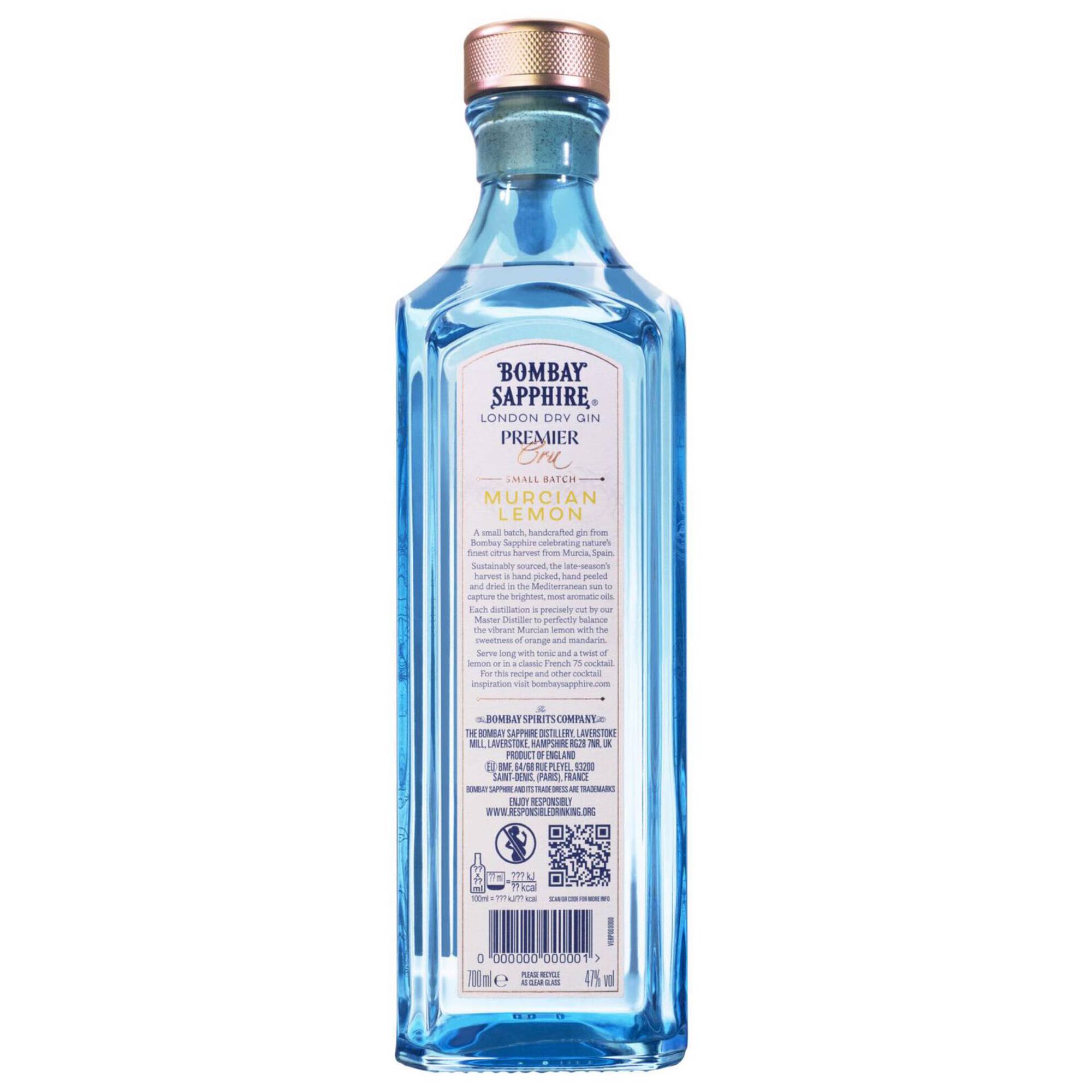 Gin Bombay Sapphire Premier Cru Continente Online