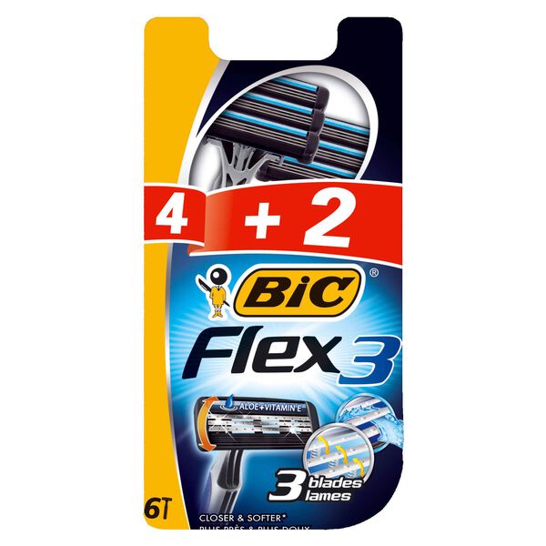 Lâminas Descartáveis Flex3 Bic