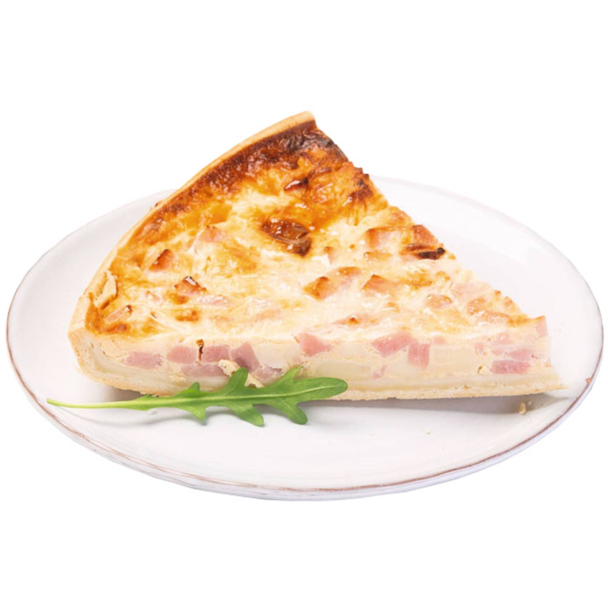 Fatia de Quiche de Queijo e Fiambre Fatia de Quiche de Queijo e Fiambre