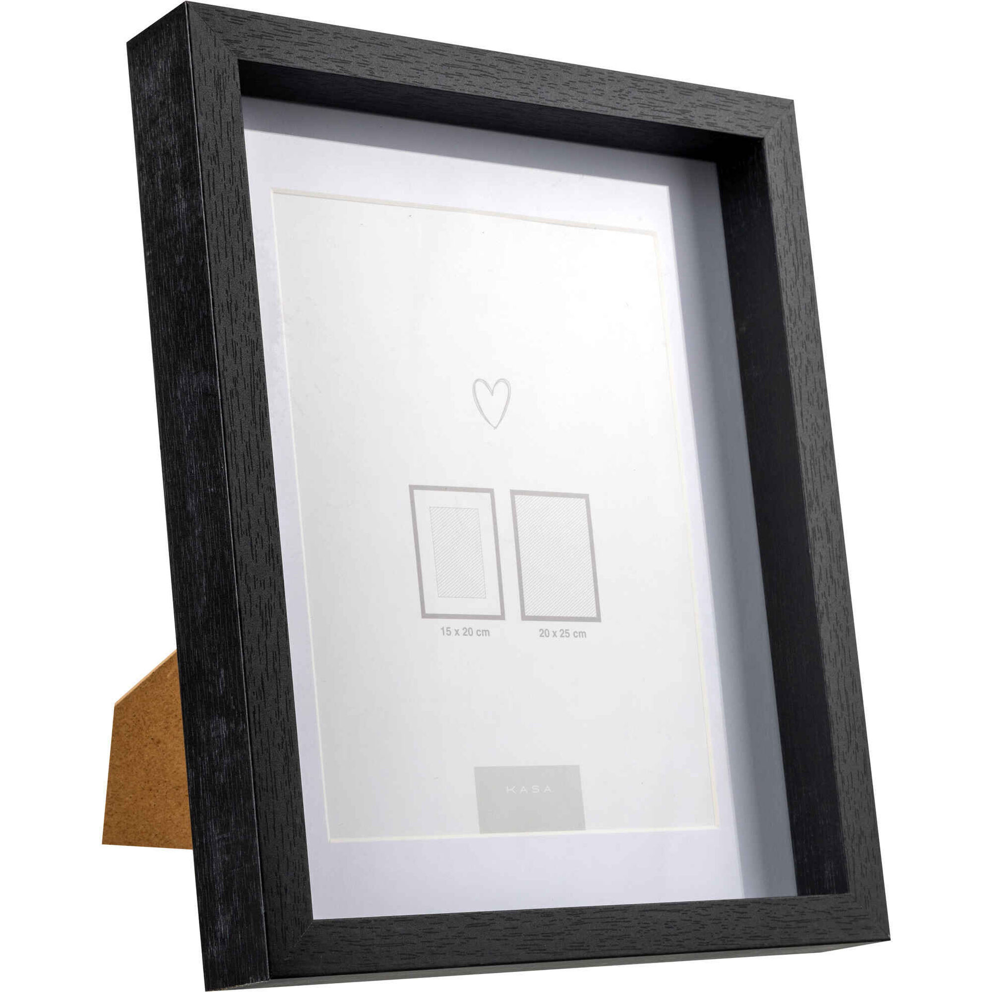 Moldura Cubo 15x20cm Preta