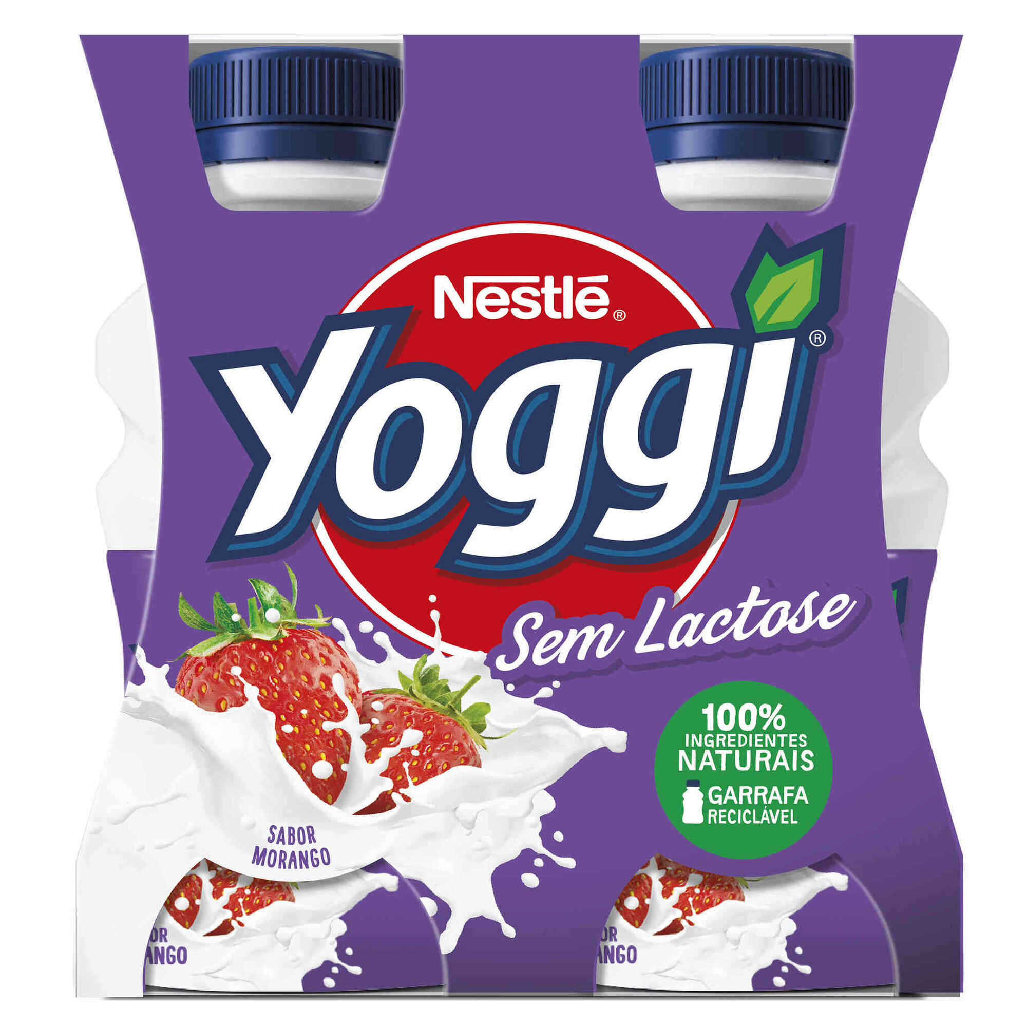 Iogurte Líquido Morango sem Lactose