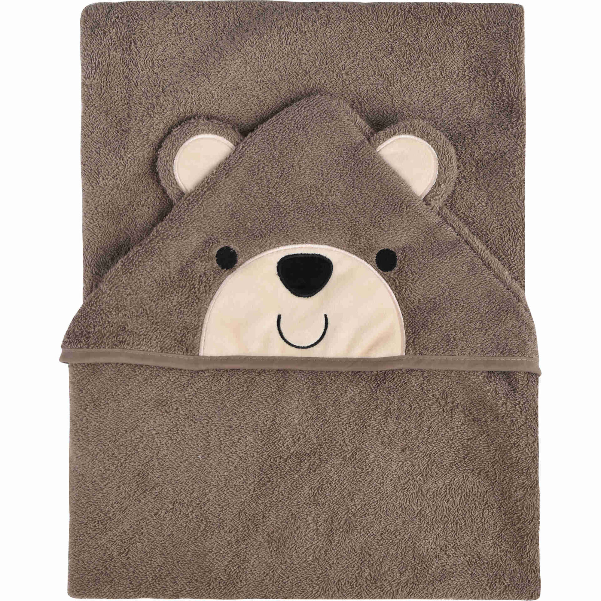 Toalha de Banho Capuz 80x80cm Urso Happy Bear